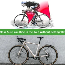ROCKBROS Adjustable Bike Fenders Set for Road Bikes Easy Install