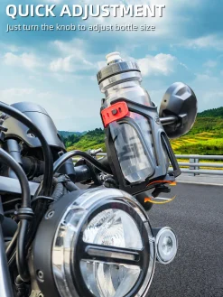 ROCKBROS Adjustable Water Bottle Holder for 2.3-3