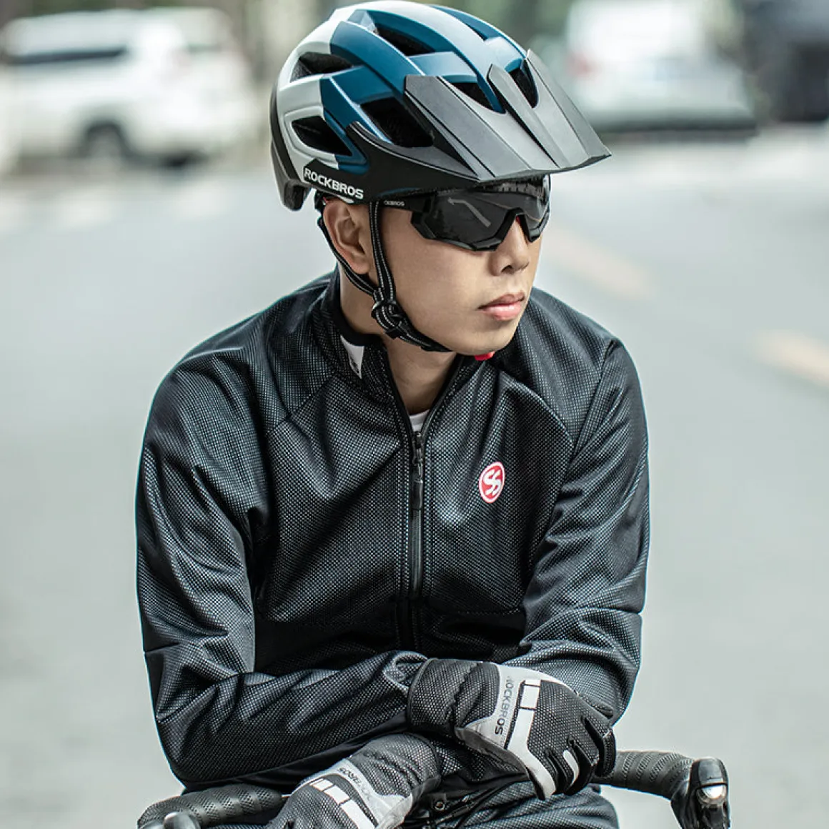 ROCKBROS Adult-Men-Women Mountain Road Bicycle Bike Helmet Replacement Pads Detachable Visor
