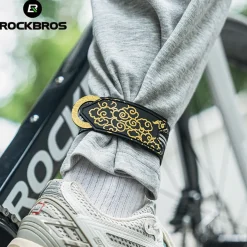 ROCKBROS Anti-Roll Chain Riding Leg Straps Adjustable Reflective