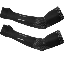 ROCKBROS Arm Warmers Thermal Arm Sleeves with Thumb Holes for Men Women
