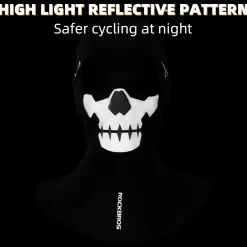 ROCKBROS Balaclava Ski Mask Full Face Winter Fleece Hood for Skiing Cycling