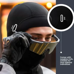 ROCKBROS Balaclava Ski Mask, Thermal Full Face Cover, Windproof Neck Warmer