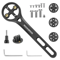 ROCKBROS Bicycle Computer Mount Compatible with Sport Camera Adapter
