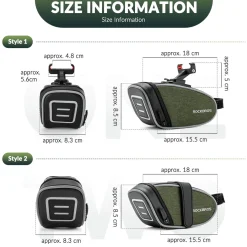 ROCKBROS Bicycle Saddle Bag 0.45L