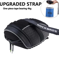 ROCKBROS Bicycle Saddle Bag Under Seat 3D Shell Cycling Seat Pack