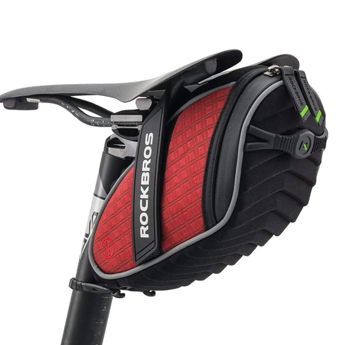 ROCKBROS Bicycle Saddle Bag Under Seat 3D Shell Cycling Seat Pack