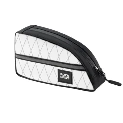 ROCKBROS Bicycle Top Tube Bag Bike Front Frame Bag Waterproof Nylon Pouch Pack 0.9L