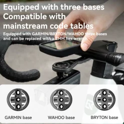 ROCKBROS Bicyle Computer Stand Handlebar Extension Bracket