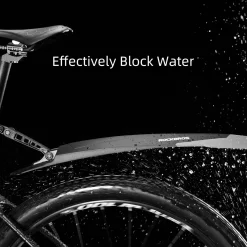 ROCKBROS Bike Adjustable MTB Mudguard Front/Rear Cycling Fender Bike Guards