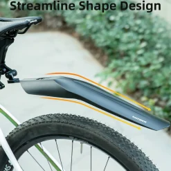 ROCKBROS Bike Adjustable MTB Fenders Mudguard Rear Fenders Cycling Mud Guard
