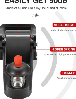 ROCKBROS Bike Bells Hidden for 22.2mm Handlebars More Than 100dB