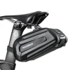 ROCKBROS Bike Bicycle 1.7L Saddle Seat Bag 3D Hard Shell with Silver Reflective Strip