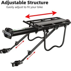 ROCKBROS Bike Cargo Rack Most 165lbs Capacity