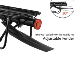ROCKBROS Bike Cargo Rack Quick Release 110-165 lbs Capacity Universal Fit