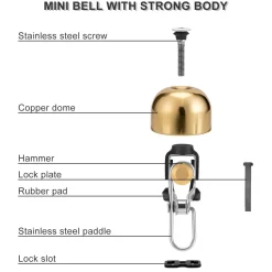 ROCKBROS Bike Classic Bicycle Bell Loud Sound Bells