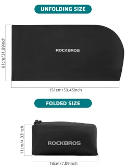 ROCKBROS Bike Cover for 19-27.5 inches Bikes Bike Storage Bag Foldable Storage Bag