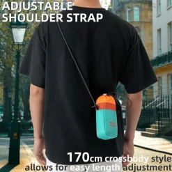 ROCKBROS Bike Cup Holder - Water Bottle Holder Bag with Pocket