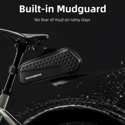 ROCKBROS Bike 3D Saddle Bag Bike Seat Bag with Mudguard