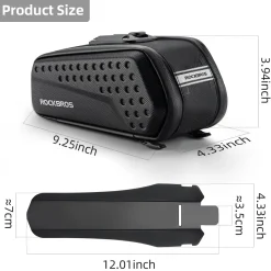 ROCKBROS Bike 3D Saddle Bag Bike Seat Bag with Mudguard