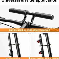 ROCKBROS Bike Handlebar Extender Double Lightweight Durable