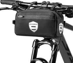 ROCKBROS Bike Handlebar Front Frame Bag with Removable Shoulder Strap for Cycling