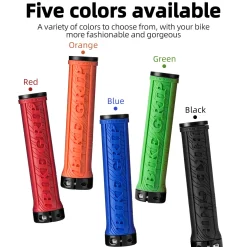 ROCKBROS Bike Handlebar Grips Double Lock-on MTB Bicycle Handle Bar Grips