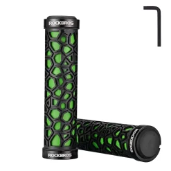 ROCKBROS Bike Handlebar Grips Double Lock-on Non-Slip Grips for MTB, BMX 22.2mm