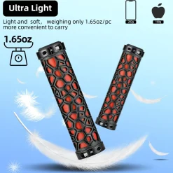ROCKBROS Bike Handlebar Grips Double Lock-on Non-Slip Grips for MTB, BMX 22.2mm