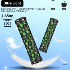 ROCKBROS Bike Handlebar Grips Double Lock-on Non-Slip Grips for MTB, BMX 22.2mm
