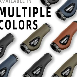 ROCKBROS Bike Handle Grips Ergonomics Design Soft Gel Dual Lock