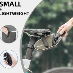 ROCKBROS Bike Lock Cable Combination Bicycle Lock - 6FT Long, Portable, Anti-Theft