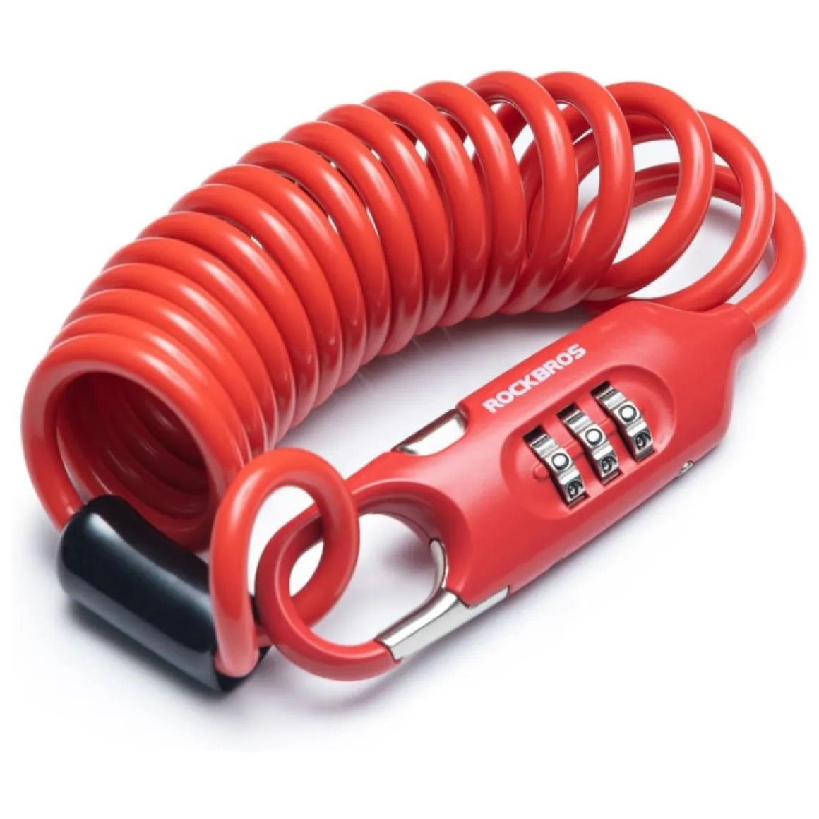 ROCKBROS Bike Lock Cable Combination Bicycle Lock - 6FT Long, Portable, Anti-Theft