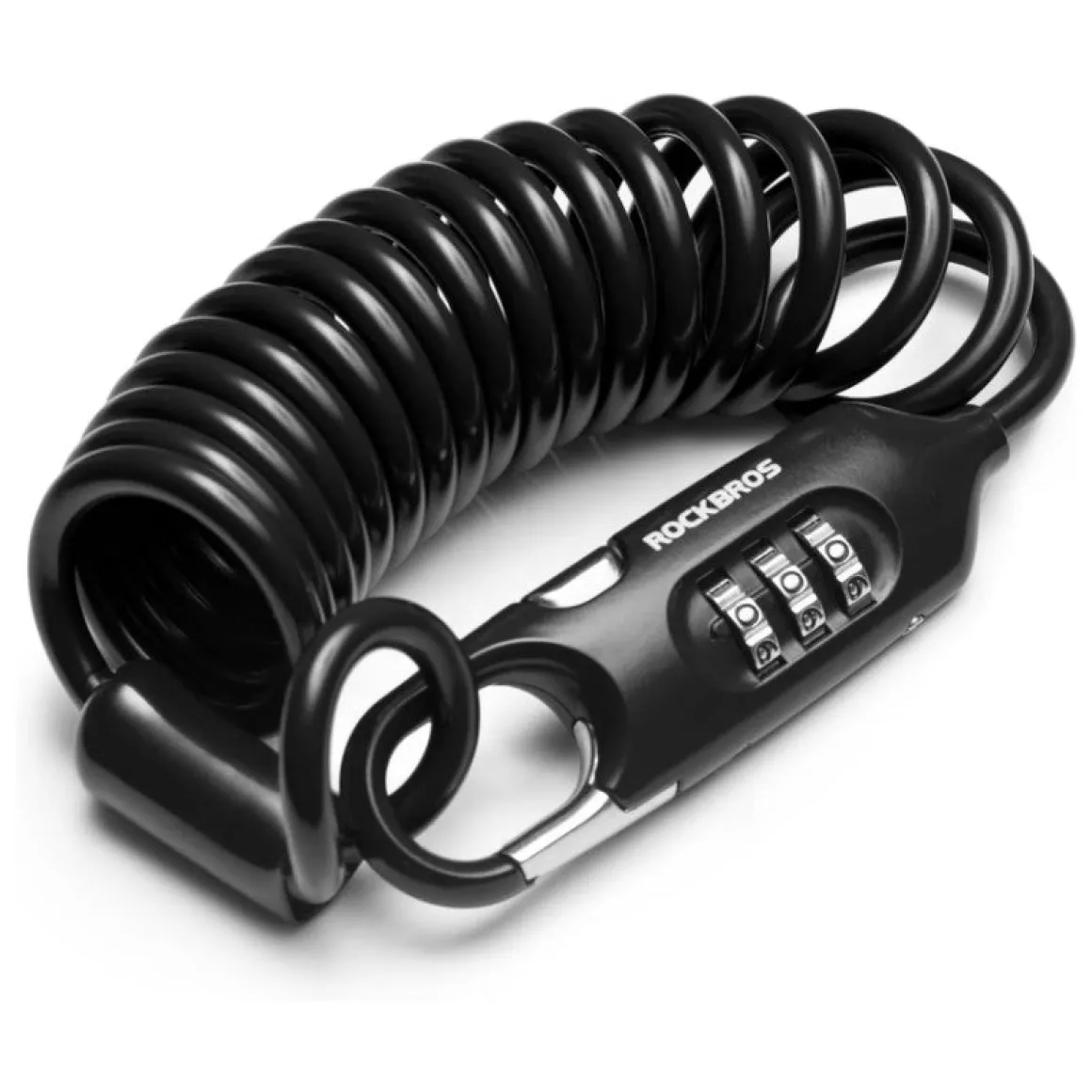ROCKBROS Bike Lock Cable Combination Bicycle Lock - 6FT Long, Portable, Anti-Theft