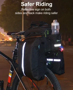 ROCKBROS Bike Panniers for Bicycle Trunk Bag 17L-45L bag Waterproof