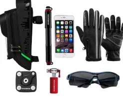 ROCKBROS Bike Phone Mount Bag Waterproof Bike Phone Front Frame Bag under 5.8