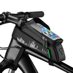 ROCKBROS Bike Phone Mount Bag Waterproof Bike Phone Front Frame Bag under 5.8
