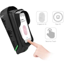 ROCKBROS Bike Phone Mount Bag Waterproof Bike Phone Front Frame Bag under 5.8