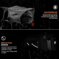 ROCKBROS Bike Rack Bag 13L Maximum Capacity