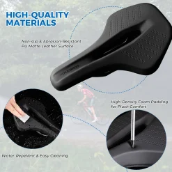 ROCKBROS Bike Saddle Breathable Comfort
