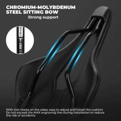 ROCKBROS Bike Saddle Comfortable