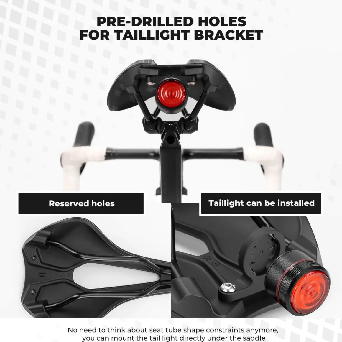 ROCKBROS Bike Saddle Comfortable