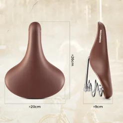 ROCKBROS Bike Saddle Retro Style