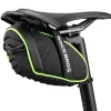ROCKBROS Bike Seat Bag with LED Light, Waterproof, 3D Shell, and Rain Cover