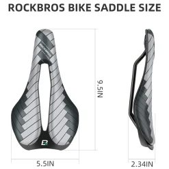 ROCKBROS Bike Seat Bicycle Saddle Comfortable Memory TPU Cushion