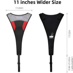 ROCKBROS Bike Sweat Guard, 11‘’ Wider Bike Trainer Sweat Guard
