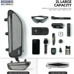 ROCKBROS Bike Triangle Bag-Road to sky