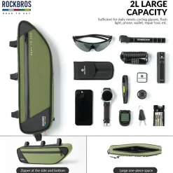 ROCKBROS Bike Triangle Bag-Road to sky