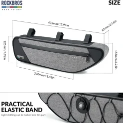 ROCKBROS Bike Triangle Bag-Road to sky