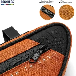 ROCKBROS Bike Triangle Bag-Road to sky